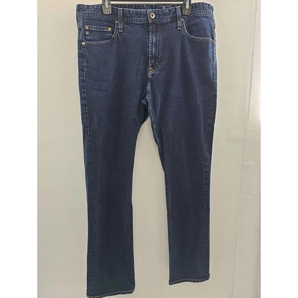 Other - Adriano Goldschmied Men's Everett Jeans Blue‎ Slim-Fit Straight Size 36W 32L